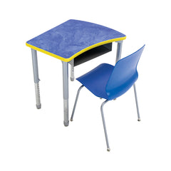 AmTab Collaborative Learning Table Collaborative Learning Desks - Wing ArcDesk2629 - Expansive Spaces