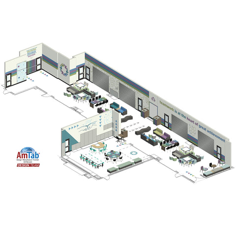 Table d'apprentissage collaboratif AmTab AK366D