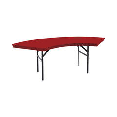 AmTab Heavy-Duty ABS Plastic Folding Table - Serpentine SE306DL - Expansive Spaces