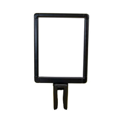 AmTab Sign Holder with Plexi and Acrylic Inserts H-SH-001 - Expansive Spaces