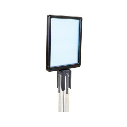 AmTab Sign Holder with Plexi and Acrylic Inserts H-SH-001
