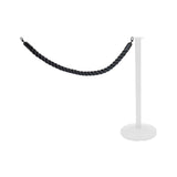 AmTab Twisted Rope with Polished Black Snap Ends H-ROPE-001