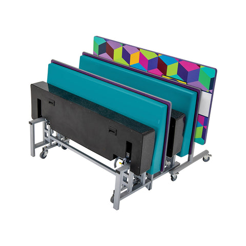 Sièges pliants mobiles AmTab avec table MFBSP305