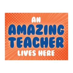 AmTab YardSign-AmazingTeacher - Expansive Spaces