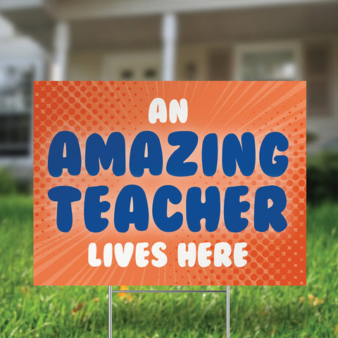 AmTab YardSign-AmazingTeacher