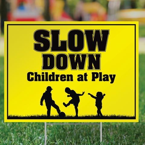 AmTab YardSign-ChildrenAtPlay