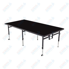 AmTab Adjustable Height Stage - Carpet Top STA3832C - Expansive Spaces