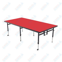 AmTab Adjustable Height Stage - Carpet Top STA4424C - Expansive Spaces