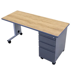 AmTab TeacherDesk3-2454LP - Expansive Spaces