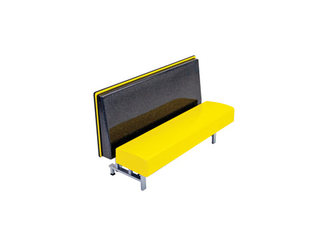 Asientos plegables móviles AmTab con mesa MFBS245