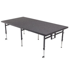 AmTab Adjustable Height Stage - Carpet Top STA3624C - Expansive Spaces